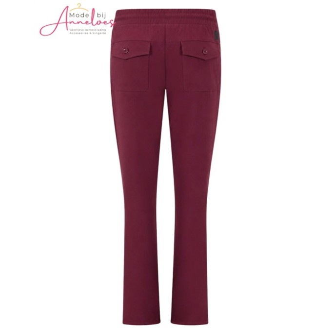 Zoso Travel Broek Jantine recht - Bordeaux Zoso Travel Broek Jantine recht - Bordeaux
